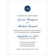 Circle Initials Wedding Invitations Image 1 of 8
